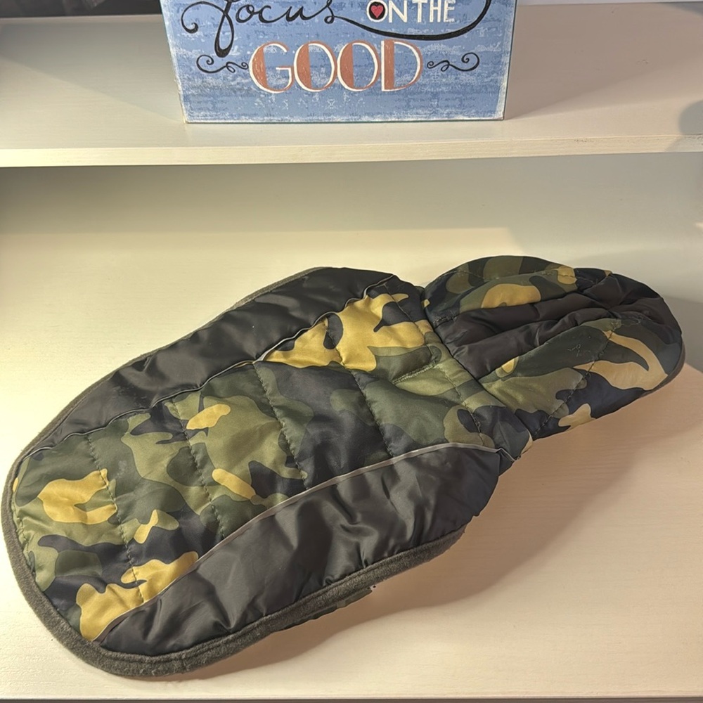Camo coat for small dog